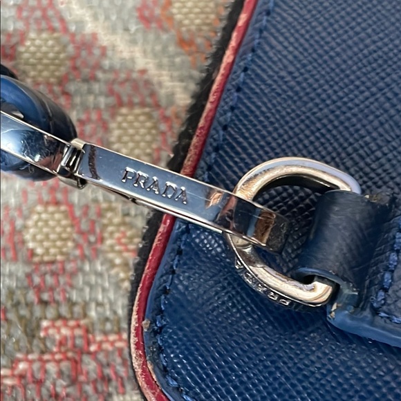 Prada Blue Wristlet Wallet - Picture 5 of 14